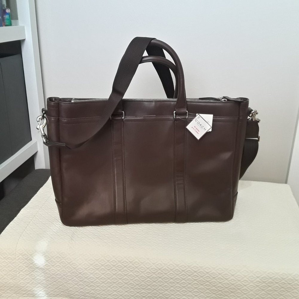 Coach Lexington Leather Executive Tote - Picture 3 of 9